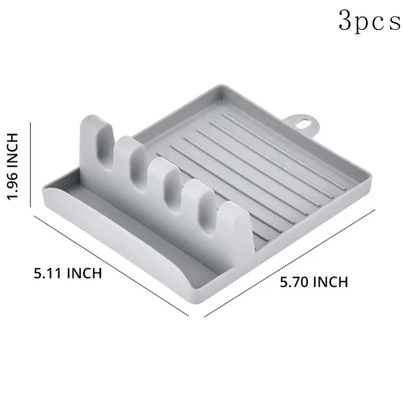 [Hot Sales] 1Pcspatula Rack Pot Lid Rack Shelves